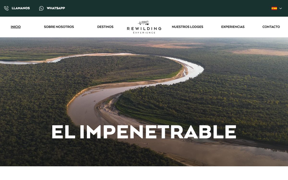 Sitios de la Fundación Rewilding con fauna de los Esteros
