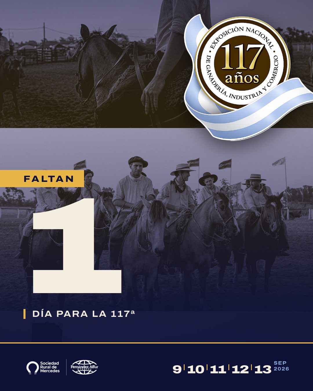 Pieza de cuenta regresiva a la muestra